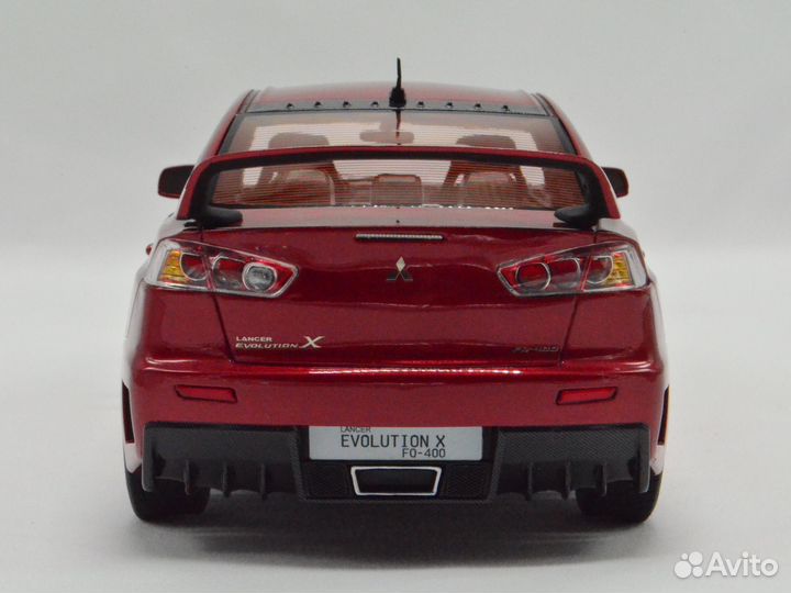 1/18, Mitsubishi Lancer EVO X Red, BM Creations