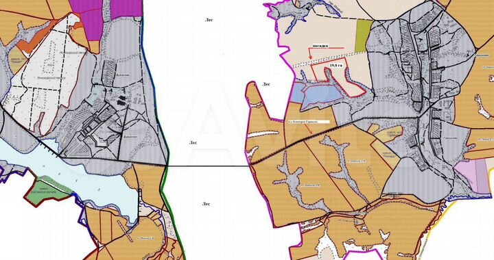 Участок 19,8 га (СНТ, ДНП)