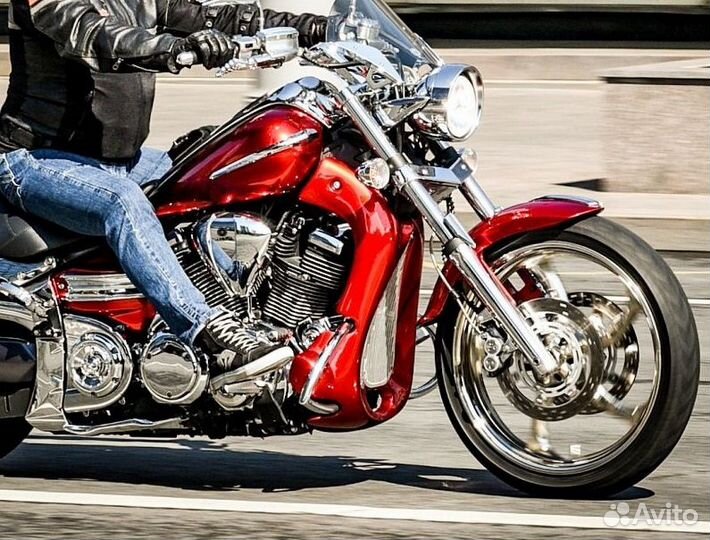 Плуг на Yamaha XV 1900 Raider