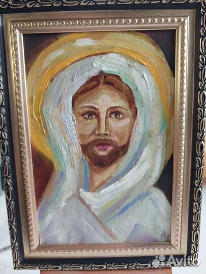 Образ святого. масло