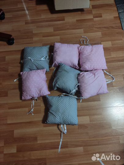 Бортики в детскую кроватку