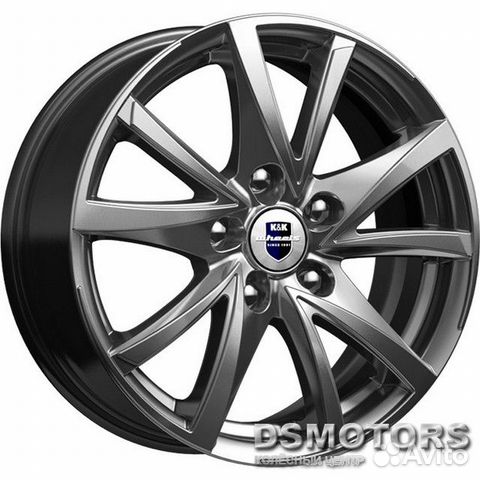 Диски Игуана 7.0/17 5x114.3 ET35 d60.1 дарк платин