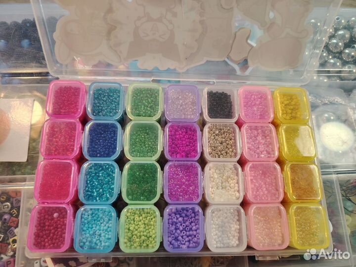 Бусины и бисер для рукоделия наборы