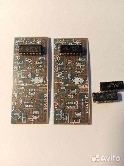 Печатная плата и микросхема для мд Пират