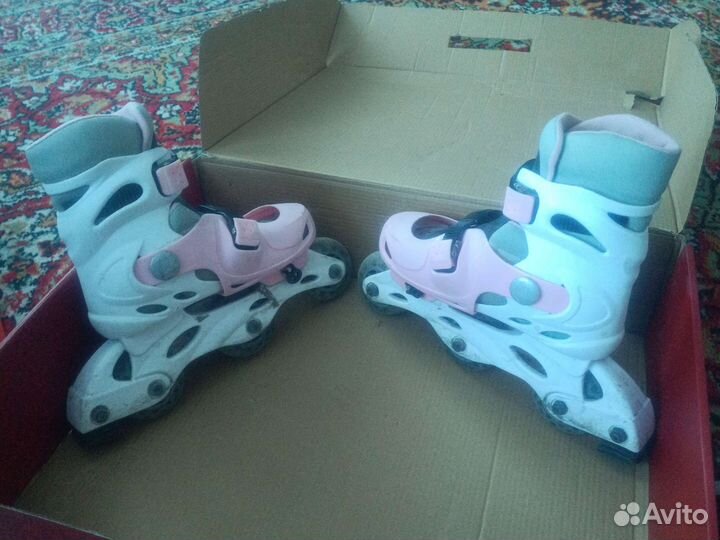 Роликовые коньки детские раздвижные