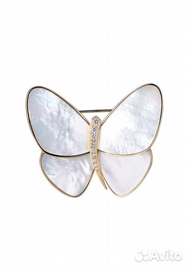 Брошь Van Cleef & Arpels Butterfly Clip vcara64100