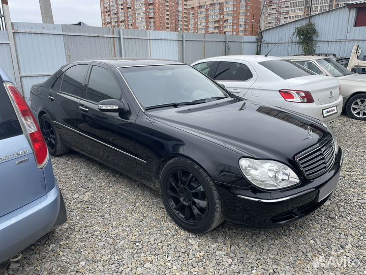 Mercedes-Benz S-класс 3.7 AT, 2003, 364 000 км