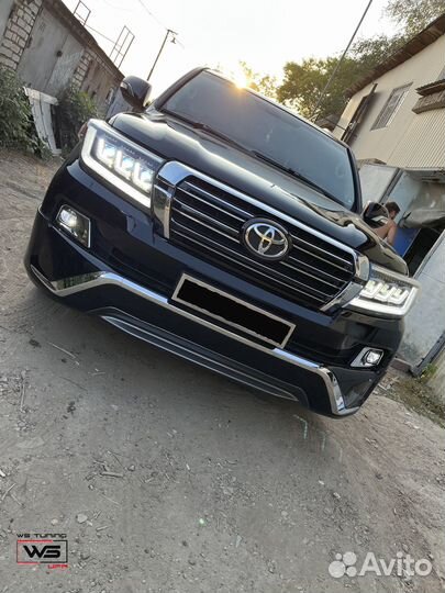 Бампер Toyota land cruiser 200 стиль 2021 год A954