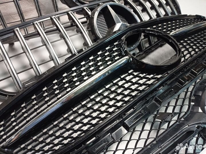Решетка радиатора mercedes
