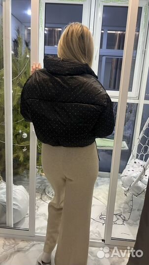 Короткая теплая куртка