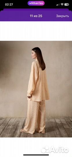 Комтюм Anastasiya Kovina в пижамном стиле