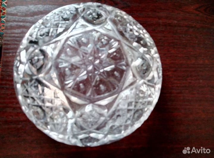 Пепельница хрустальная СССР