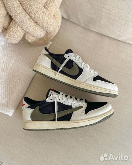 Travis Scott X Air Jordan 1 Retro Low OG Olive S