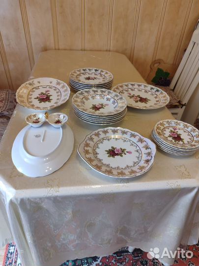 Сервиз Роза Чехия