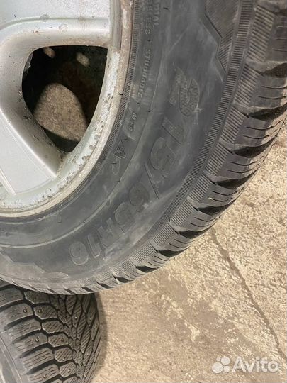 Колеса в сборе r16 зимние