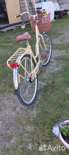 Велосипед взрослый женский с корзиной