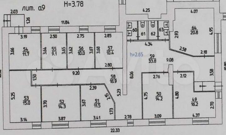 Свободного назначения, 194 м²