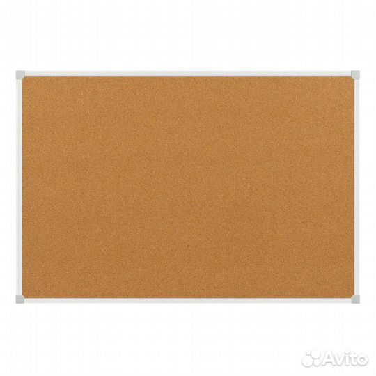 Доска пробковая 60х90 см деревянная рама
