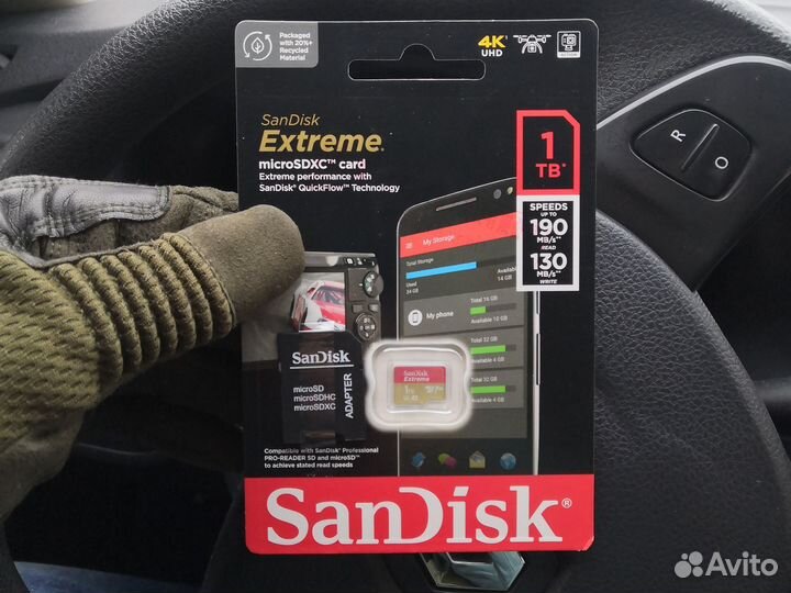 Карта памяти MicroSD Sandisk Extreme 1TB