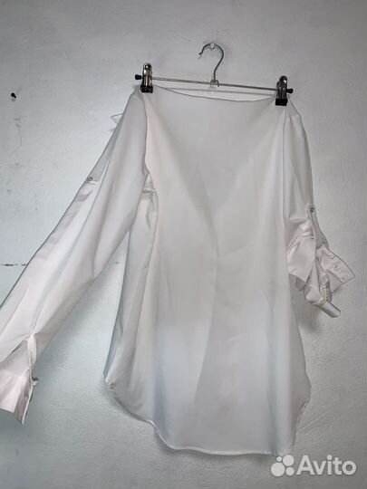 Рубашка белая на девочку 160