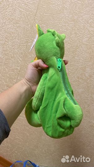 Дракон мягкая игрушка с молнией
