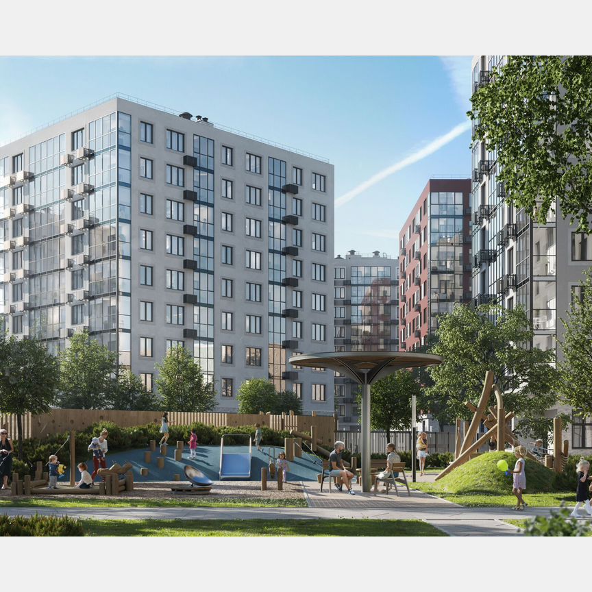 1-к. квартира, 33,8 м², 7/13 эт.
