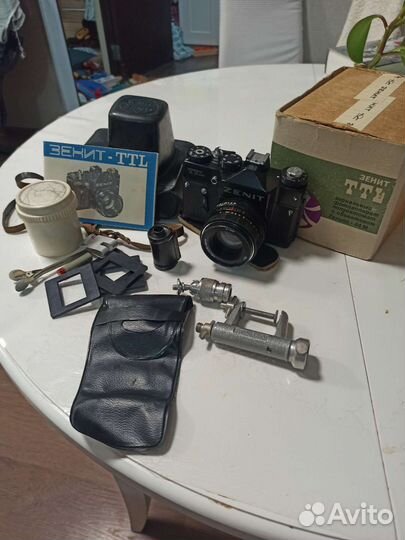 Пленочный фотоаппарат зенит TTL