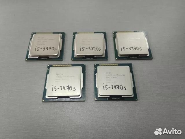 Процессор intel core i5 3470S