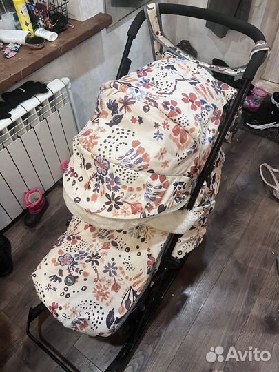 Санки коляска nika