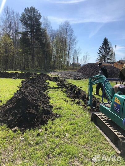 Услуги мини экскаватора