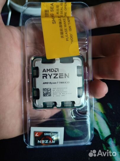 Процессор Ryzen 7 7800x3d