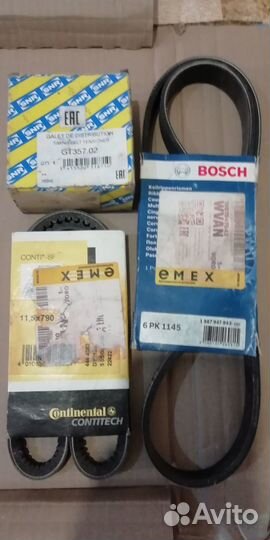 Ремни, натяжной ролик VW(audi) 1.9 TD(I)