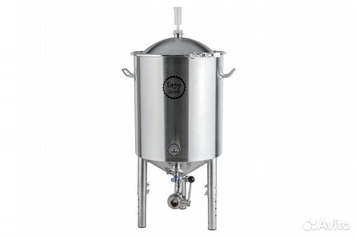 Цкт Easy Brew с краном для слива дрожжей, 55 л