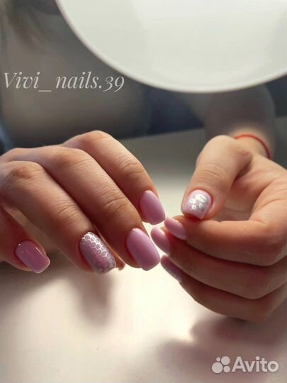 Маникюр гель лак,наращивание ногтей