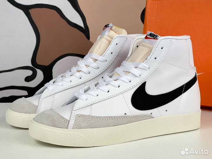 Nike Blazer Mid 77 Vintage White Black