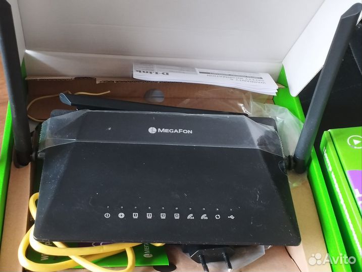 Wi-Fi роутер и тв приставка мвs PRO+ мегафон