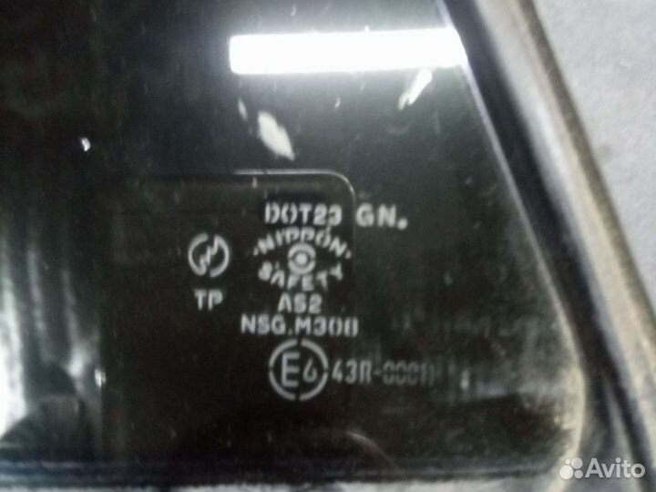 Стекло глухое задней левой двери Маzda 6 GG универ