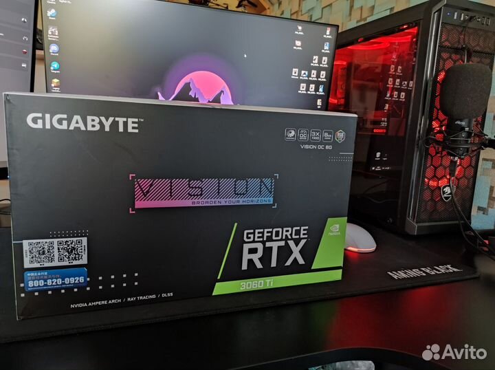 Видеокарта rtx 3060 ti vision