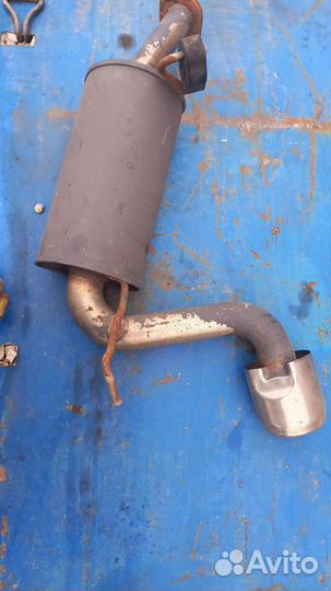 Шевроле Каптива 2.2 С140 глушитель