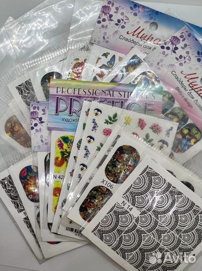 Наклейки для ногтей