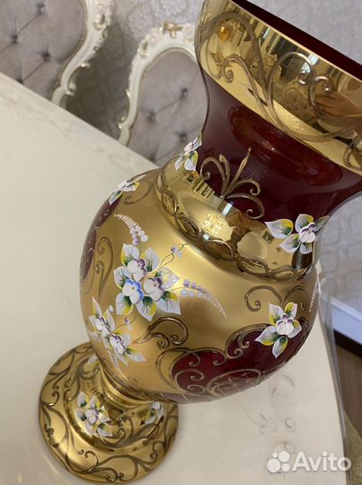 Ваза для цветов богемия