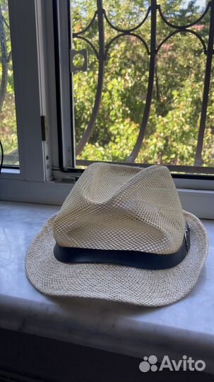 Соломенная шляпа zara