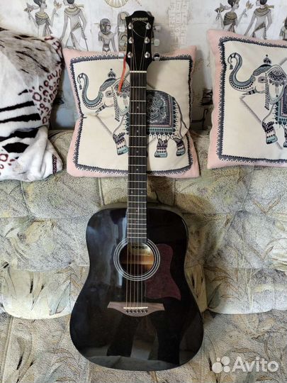 Акустическая гитара бу hohner HW300G-TBK