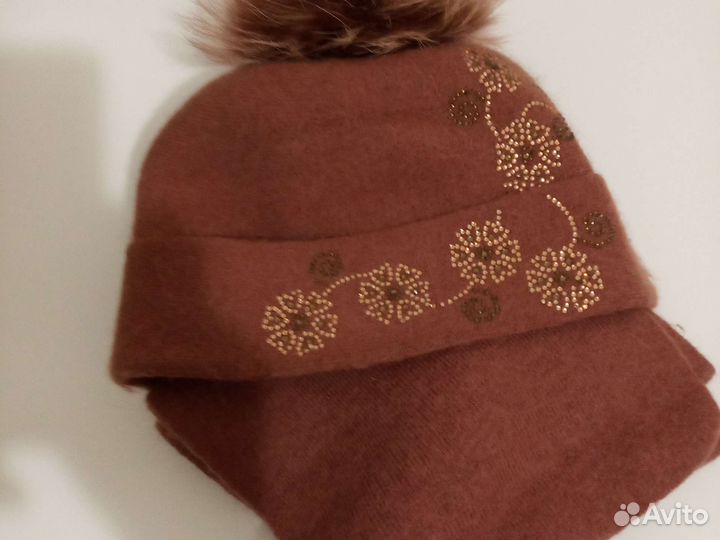 Шапки, шарфы и снуд женские