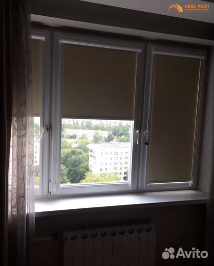 Рулонные шторы на балкон