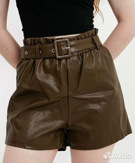 Кожаные шорты