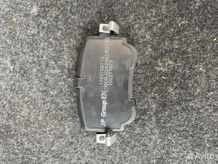 Тормозные колодки задние на audi, skoda, vw, seat