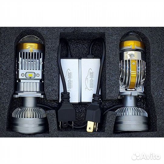 Комплект Bi-led ламп Sho-Me G8 LH-H4 H/L