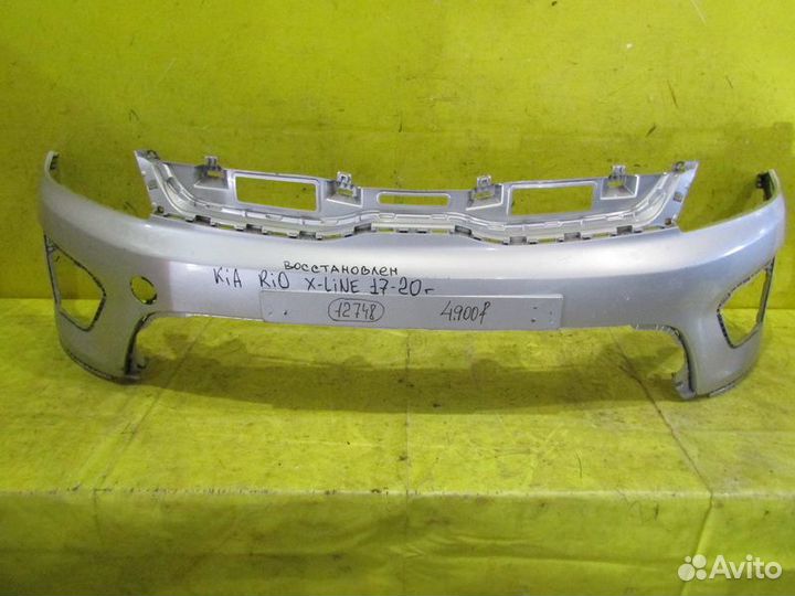 Бампер передний Kia Rio X-Line 17-20г 12748