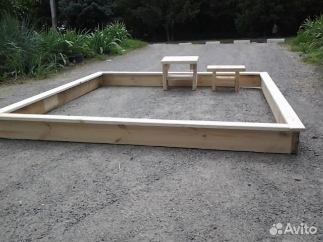 Песочницы детские разных размеров